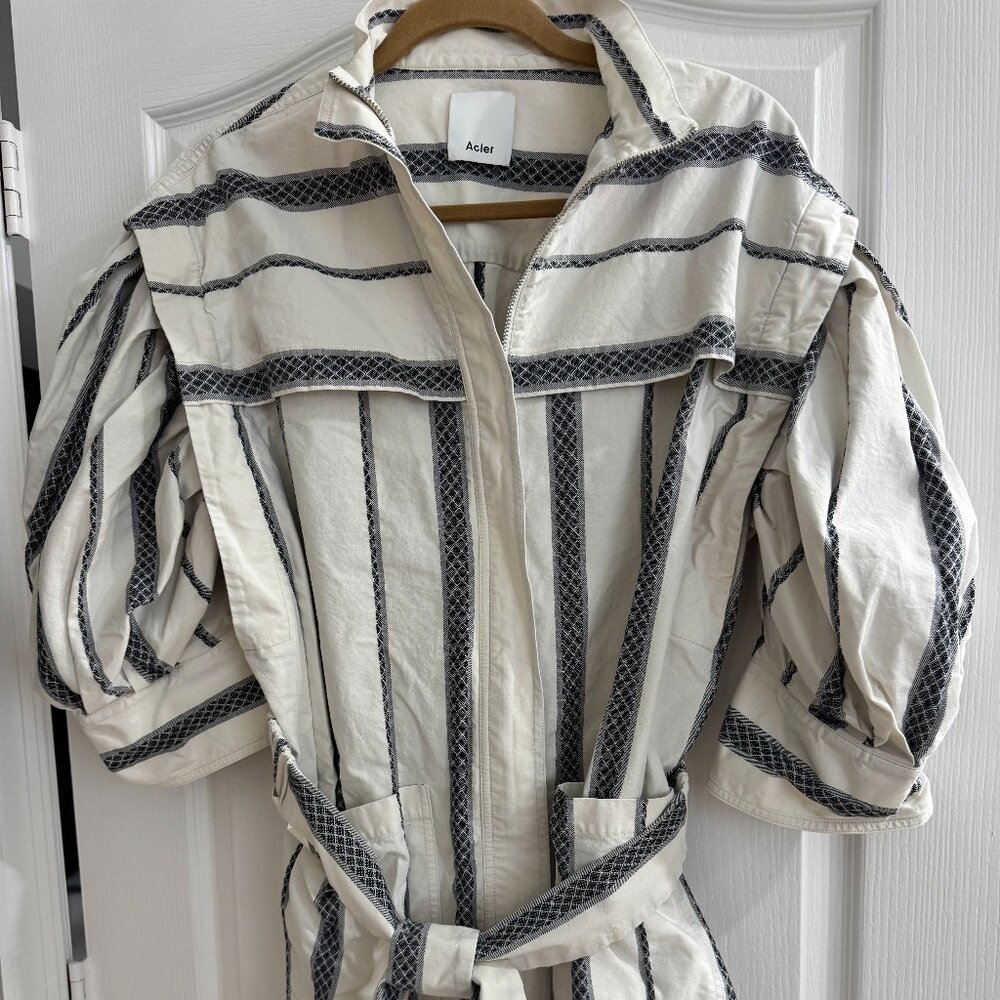 Cool Acler Dress- streetwear black and white